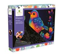 Sycomore Artissimo - Gm Tableaux Crayons De Couleur - Oiseaux Flamboyants