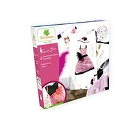 SYCOMORE- Fashion Box-5 Planches de Créateurs à Réaliser sur Le Thème Couture-Mood Board Inclus-Dès 7 ans-CRE9003-SYCOMORE, CRE9003, Plusieurs Couleurs