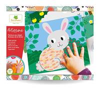 Sycomore- Kit Peinture aux Doigts pour Enfants, CREA030, Rouge, Ensemble de 16 pièces