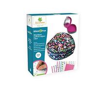 Sycomore - Mosaïques Autocollantes - Coffret à Bijoux en Forme de Coeur - Stick'N Fun Modèle 3D - Dès 5 Ans - CRE7049