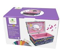 Au Sycomore – 3D Mosaïques – Stick'N Fun Boîte à musique Licorne – Dès 5 ans