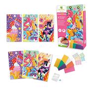 3 mosaïques Licornes Sycomore