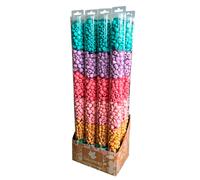 Sycomore Tube De Perles En Bois Couleur Pastel