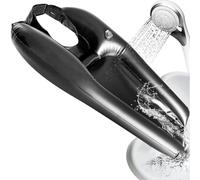 SYCOTEK Bac de Lavage Cheveux Portable Gonflable Nouvelle Sangle Réglable Anti-Éclaboussures, Cuvette à Shampoing pour Personnes Alitées, Handicapées, Femmes Enceintes et Personnes en Fauteuil Roulant