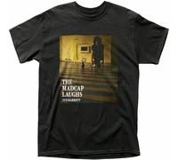 SYD Barrett Madcap Laughs T Shirt Mens Rock N Roll Band Tee Black Manches Courtes(Medium)