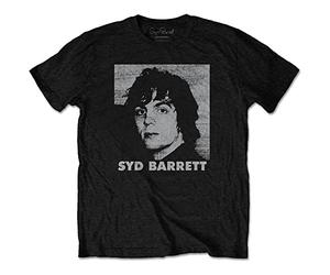 Syd Barrett - T-Shirt # L Unisex Black # Headshot [Import]