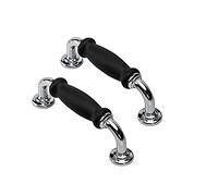 SYDARSYN 2 pièces Noir Vintage Boutons de Portes Placards poignées de portes Cabinet Tiroir Poignées Meuble Portes pour Placards Cuisine Tire Boutons Armoire Distance de Trou 96mm