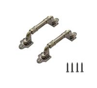 SYDARSYN 2 pièces Porte en Bois Antique Poignée Poignée de Meubles Poignée de Porte d'armoire Alliage de Zinc Poignee de Placard Tirer Poignée de Porte de Grange 160mm