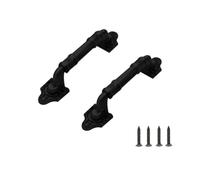 SYDARSYN 2 pièces Porte en Bois Antique Poignée Poignée de Meubles Poignée de Porte d'armoire Alliage de Zinc Poignee de Placard Tirer Poignée de Porte de Grange 160mm