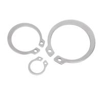 SYDARSYN 30mm Circlip E-Clips Anneau de Retenue en Acier Inoxydable Bague de Retenue Externe Snap (20 Pièces)