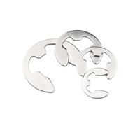 SYDARSYN E-Clip Anneau de Retenue Externe Snap Anneau de Circlips Interne Acier Inoxydable Clips de Fixation M6 (100 Pièces)