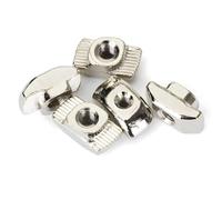 SYDARSYN Écrous en T en Acier au Carbone Ecrous en T Coulissant Écrous à Rainure en T Ecrou à Tête de Marteau pour Profilé en Aluminium (40 Série) M4, 20 pcs