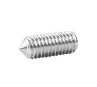 SYDARSYN Vis Sans Tête à Pointe Conique en Acier Inox, Vis à Métaux, Vis Pointeau, Vis à Six Pans Creux M6x8mm (20 pcs)