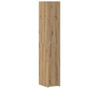 SYDE Buffet Alto Chêne Artisan 30 x 42,5 x 185 cm | Bois ingénié, grands compartiments, design minimaliste, usage intérieur, entretien facile
