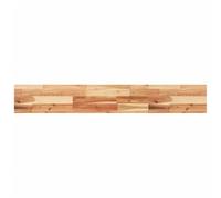SYDE Étagère flottante en bois d'acacia huilé 140 x 20 x 4 cm | Robuste, résistante à l'humidité, décorative, multifonction pour cuisine, salle de bain, salon