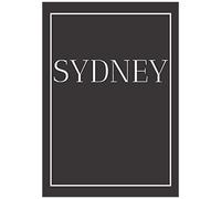 Sydney: A Decorative Book For Coffee Tables, Bookshelves, Bedrooms And Interior Design Styling: Stack International City Books To Add Decor To Any Room. Monochrome Effect Cover: Ideal For Your Own Hom