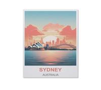 Sydney, Australie，for Children 1000 Pieces Papier Puzzle Jigsaws, DIY Casual Puzzles Toys, for Adults and Teenagers Unique Gifts Toys（38x26cm）-HS64