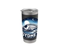 Sydney, Australie, Nouvelle-Galles du Sud, Opéra, Pont, Souvenir Gobelet isotherme en acier inoxydable double paroi