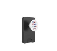 Sydney Coquette Bow pour Filles PopSockets PopWallet pour MagSafe
