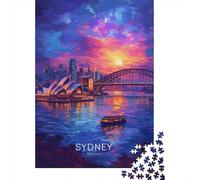 Sydney Opera House and Harbour Bridge at Suns Puzzle, 1000 pièces