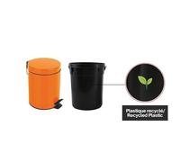 Sydney Poubelle Salle De Bain - 27x20,5x25,5cm - Orange