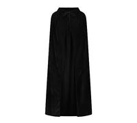 SYDUZAX Cape en Velours à Capuche pour Femme Poncho Halloween Cosplay Costume Déguisement Cape Médiévale à Capuche Unisexe Halloween Vampire Fantaisie Médiéval Robe Vintage Femme Doux et Confortables