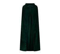 SYDUZAX Cape en Velours à Capuche pour Femme Poncho Halloween Cosplay Costume Déguisement Cape Médiévale à Capuche Unisexe Halloween Vampire Fantaisie Médiéval Robe Vintage Femme Doux et Confortables