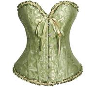 SYDUZAX Corset Underbust Femme Bustier Sexy Top Gothique Dentelle Floral Lingerie Grande Taille Corset Bustier Femme Vintage Corset Robe Corset Femme Costume Halloween Bustiers et Corsets Femme