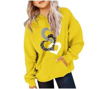 SYDUZAX Pull Tricot pour Garçons Et Filles Chandail Imprimé Amour pour Enfants Couleur Unie Haut Polyvalent à Manches Longues Col Rond Filles Automne Hiver Sweater pour Enfants