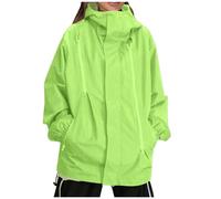 SYDUZAX Veste de Pluie Femme Imperméable Léger Manteau Sport Montagne Hiver Capuche Vestes de Randonnée Softshell Femme Anti-Pluie Femme Ample Mode Manteaux et Blousons D'Extérieur Respirant Outdoor