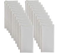 Syed Haider Limited Lot de 25 sacs filtrants en nylon de qualité alimentaire 37 microns pour fleurs, feuilles, plantes et sachets de thé