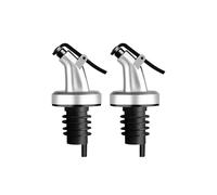 Syengery 2 Pièces Bec Verseur Bouteille De Vin, Bec Verseur Huile d'olive avec Bouchon pour Liquides, Usage Domestique, Liqueur, Vinaigre, Sirop, Huiles