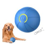 Syengery Balle rotative pour Animaux de Compagnie, Balle rebondissante pour Chien | Balle roulante Active Intelligente - Balle méchante Amovible pour Chiens, Balle roulante Automatique Rechargeable