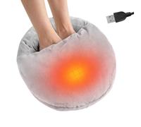 Syengery Chauffe-Pieds de Bureau - 3 Modes De Chaleur Avec Minuterie Et Arrêt Automatique | Réchauffeur de Pieds Portable - Pour Femmes et Hommes à la Maison au Travail au Lit sur Chaise en Camping