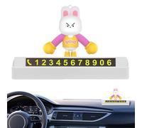 Syengery d'immatriculation pour stationnement, d'immatriculation de Dessin animé de stationnement | de en Forme d'animal pour Tableau de Bord - de Notification de de Jour