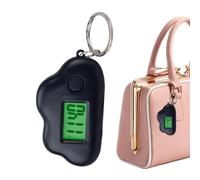 Syengery Horloge Mini | Horloge | Petite Numérique Portable avec Porte-Clés | pour Cuisine Chevet Bureau École Dortoir Extérieur Voyage Camping Sports