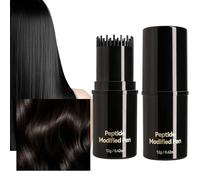 Syengery Peigne Colorant Pour Femmes,Brosse Noire Instantanée Portable | Stick De Couverture Cheveux Gris,Pour Maison Salon Voyage Anniversaire Toilettage Barbe Styliste Femmes Hommes Long Court