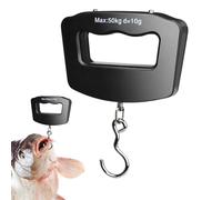 Syengery Pèse-bagages numérique, pèse-bagages électronique | Balance de voyage 110lb/50kg, écran LCD rétroéclairé, balance à poisson numérique | Balance de valise intelligente alimentée par batterie,