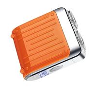 Syengery Rasoir Électrique | Tondeuse Visage Portable - Tondeuse Électrique Double Anneau Humide et Sec pour Toilette Quotidienne, Voyage, Hommes et Femmes, Maison