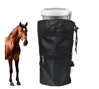 Syengery Sac À Bouteille d'eau pour Selle - Imperméable Multi-Poches Fournitures De Ferme,Porte-Gobelet Équestre - pour Équitation Sports de Plein Air Pêche Camping Aventure Voyage Jardinage