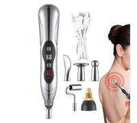 Syengery Stylo Énergétique, Stylo de Massage Électrique, Stimulateur Musculaire Rechargeable pour Hommes et Femmes - Soulagement des Tensions, Stimulation Méridienne et Relaxation Musculaire