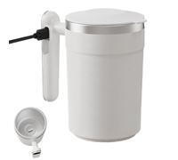 Syengery Tasse À Mélange Automatique,Gobelet Électrique En Acier Inoxydable Rechargeable USB Avec Thermomètre LCD Intégré - Tasse À Mélange Automatique,Pour Café Thé Lait Chocolat Chaud