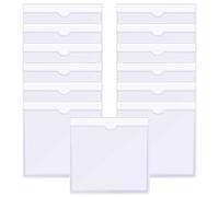 SYEYCW 13 Pièces Parking Ticket Clip Auto, Porte Vignette Assurance Auto, Ticket de Stationnement Pochettes Titulaire de Permis, pour Pare-Brise Voiture les Permis, Badges et Passeports, 10.5*10.5 cm