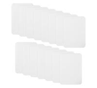 SYEYCW 15 Pièces Patchs de Réparation, 7.5cm x 10.5cm Blanc Patchs Thermocollants, 100% Coton Décoration Réparation, Patch Thermocollant Tissu Kit, pour Vêtements, Pantalons, Jeans