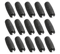 SYEYCW 15 Pièces Rouleaux de Remplacement, Recharge Rapeuse, Extra Rugueux Rouleau Pied Compatible, Pierre Ponce Recharge Rapeuse Electrique, pour Pedicure Pied Electrique, Rouleaux pour Pédicure