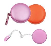 SYEYCW 2 Pièces Metre Ruban Couture, 60 Pouces / 1,5 m Petit Ruban à Mesurer, Cuir Rétractable, Deux Côtés Métriques et Impériales, Idéal pour la Couture, la Mesure du Corps et l'Artisanat