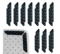 SYEYCW 20 Pièces Anti Derapant Tapis, Réutilisable Anti Glisse Tapis, Lavable Anti-Dérapant Tapis Auto-Adhésif, pour Planchers de Bois Franc,Carpettes et Tapis, pour Cuisine, Salle de Bain, Bureau