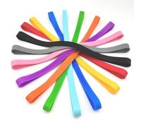 SYEYCW 20 Pièces Gros Elastique, Elastique Caoutchouc Large, Silicone Bandes d’Élastiques Colorée, Elastique Caoutchouc, Elastique pour Livres de Fournitures de Bureau, Art, Exercice, Pièges à Crabes