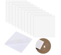 SYEYCW 20 Pièces Kit de Réparation, TPU Auto-Adhésifs Imperméable Gonflables Ruban, 10 x 10cm Patchs de Réparation Transparent, Kit de Réparation Pneumatique, pour Tente, Auvents, Matelas Gonflable