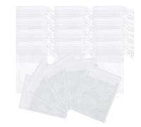 SYEYCW 300 Pièces Sachet the a Remplir Jetable, Sachet the a Remplir avec Cordon de Serrage 7 x 9 cm, Filtre Thé, pour Thé En Vrac, Thé Parfumé, Épices, Vanille, Lavande, Café, Blanc